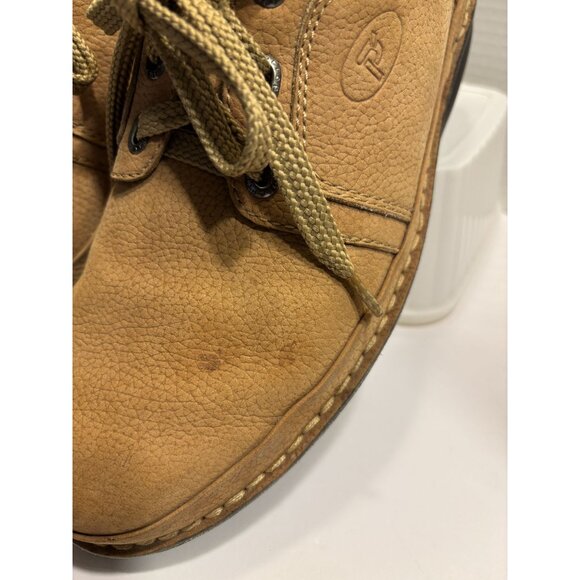 Propet Villager Mens M4070 Brown Leather Lace Up Nubuck Size 10.5 M Casual Shoes - Picture 4 of 6